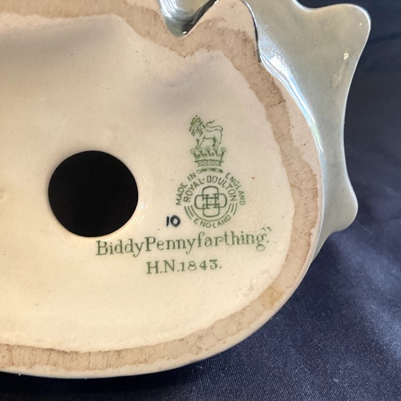 Royal Doulton "Biddy Pennyfarthing" Figurine