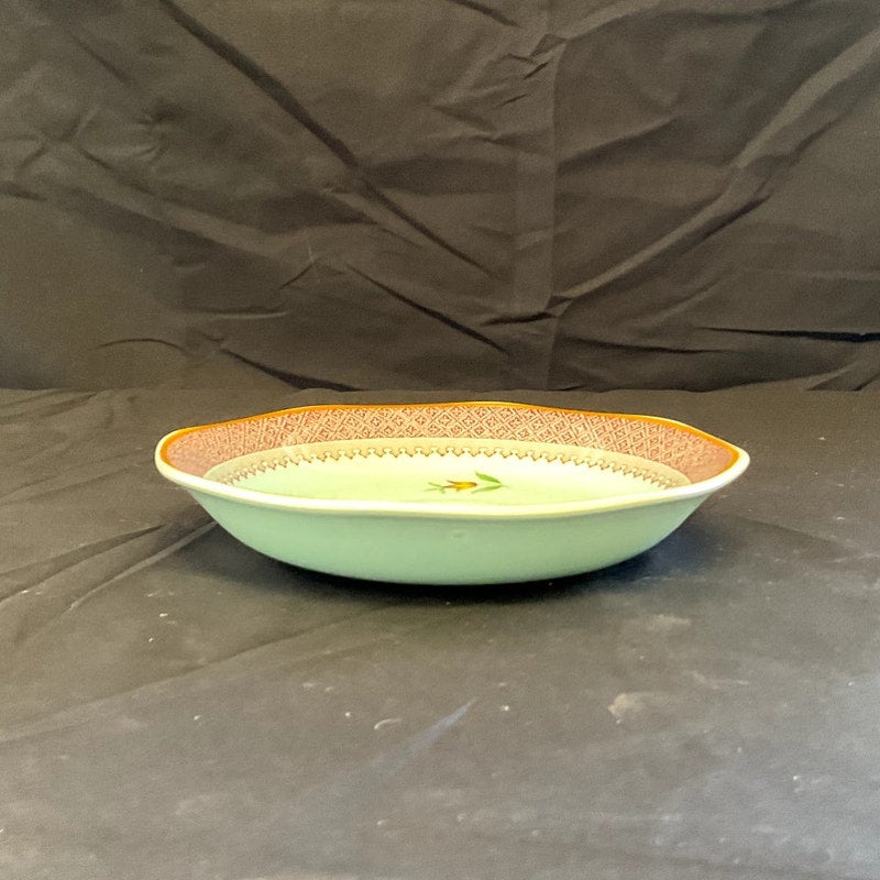 Adams Calyx Ware Lowestoft Saucers - Set of 5