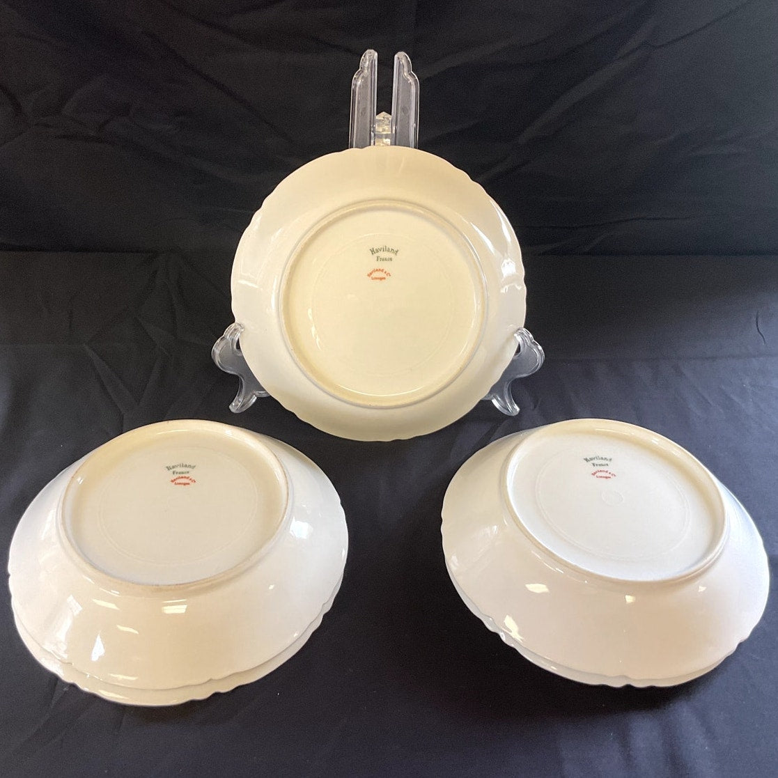 Haviland Limoges Soup Bowls circa 1889-1931 - Set of 5