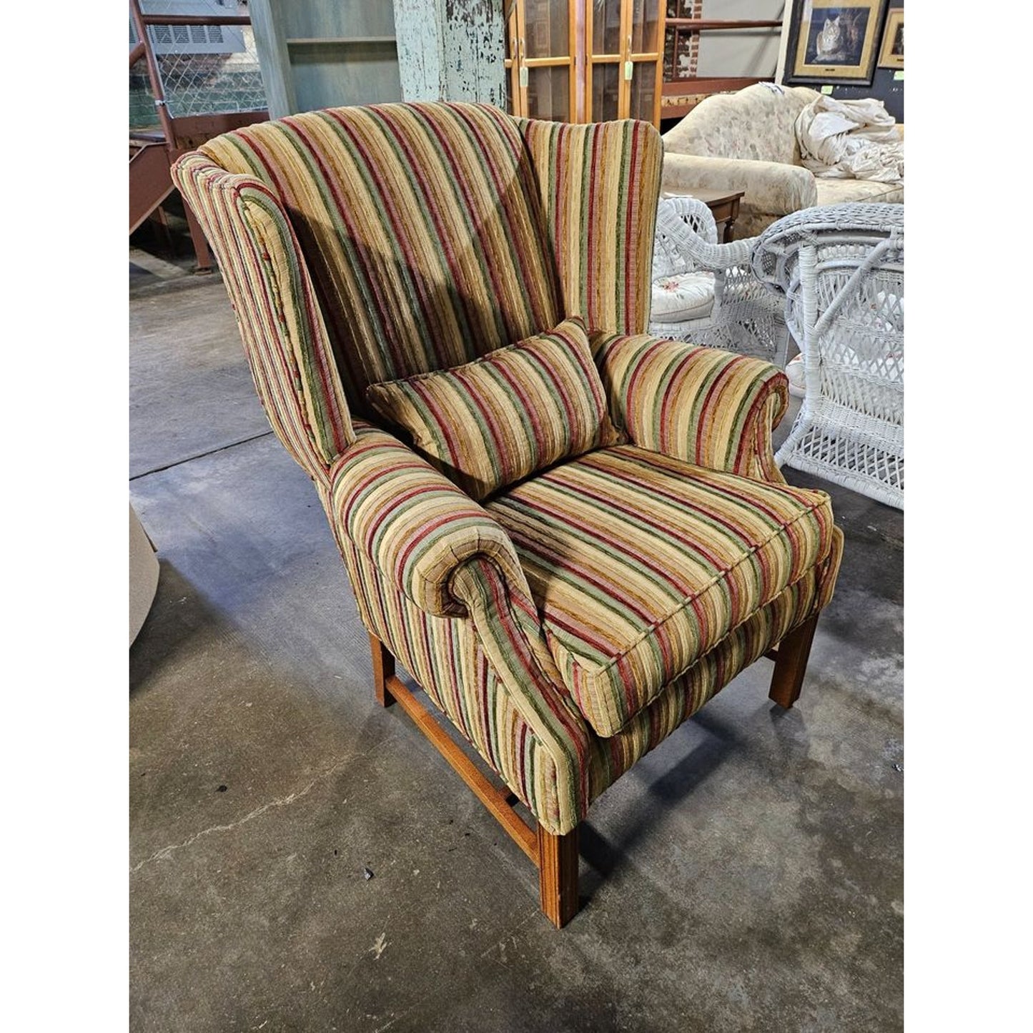 Vintage Wing Back Arm Chair