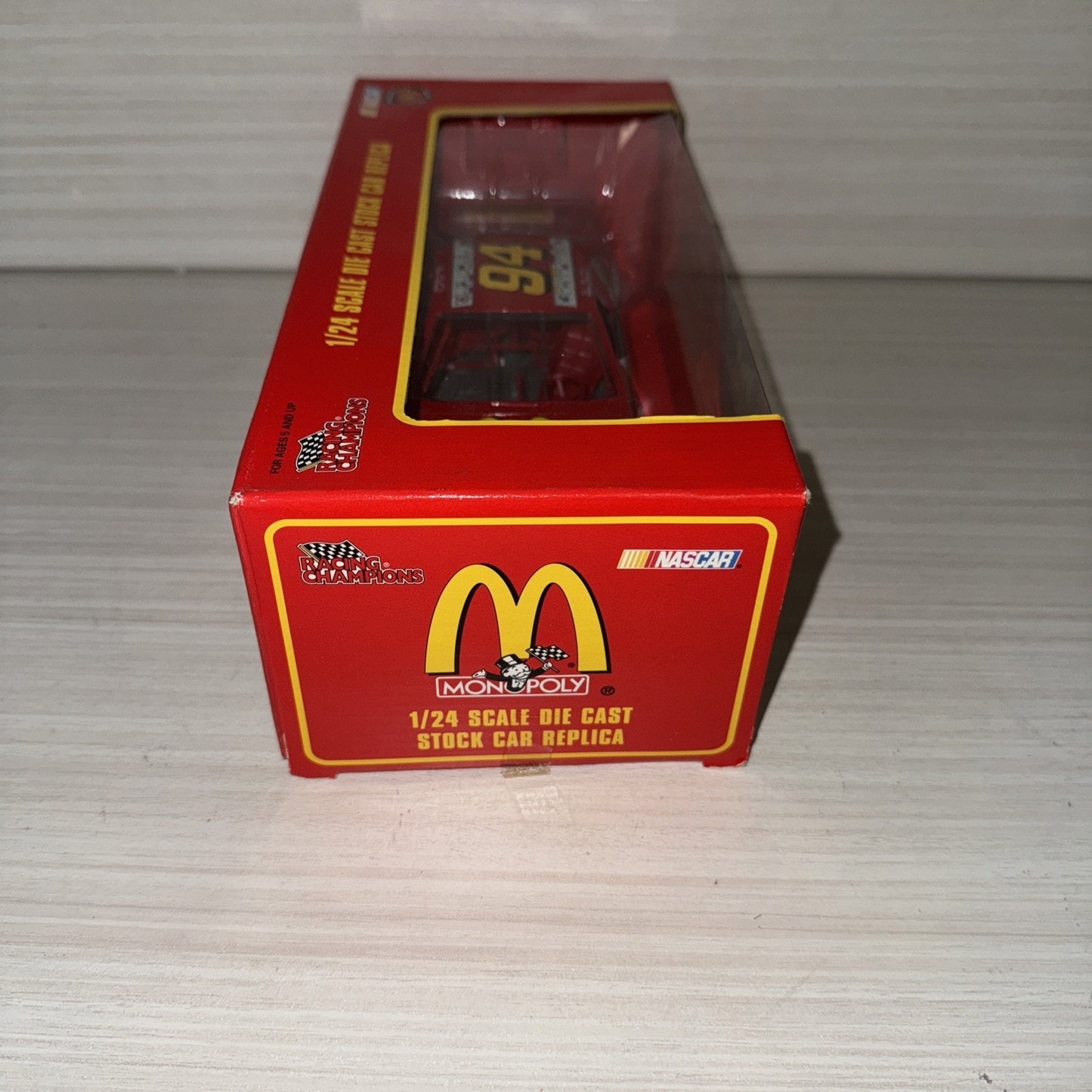 Bill Elliott #94 McDonald's Monopoly 1:24 Racing Champions Diecast NIB NASCAR
