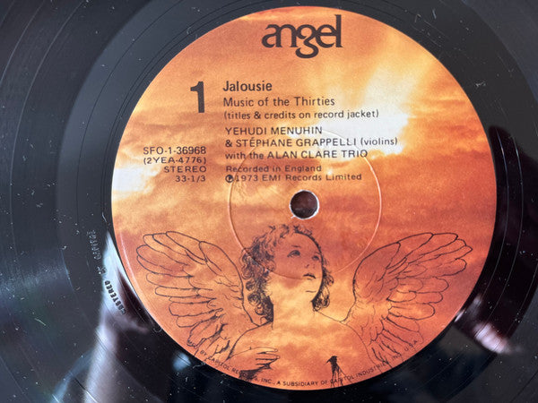 Yehudi Menuhin, Stéphane Grappelli & Alan Clare Trio : Jalousie (LP,Album,Stereo)