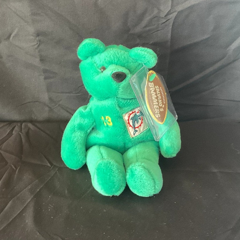 Salvino's Bammers Miami Dolphins Dan Marino Plush Bear