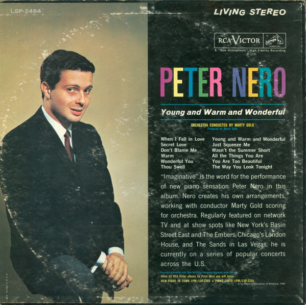Peter Nero : Young And Warm And Wonderful (LP,Stereo)