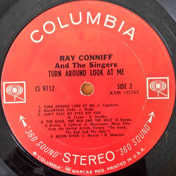 Ray Conniff And The Singers : Turn Around Look At Me (LP,Album)