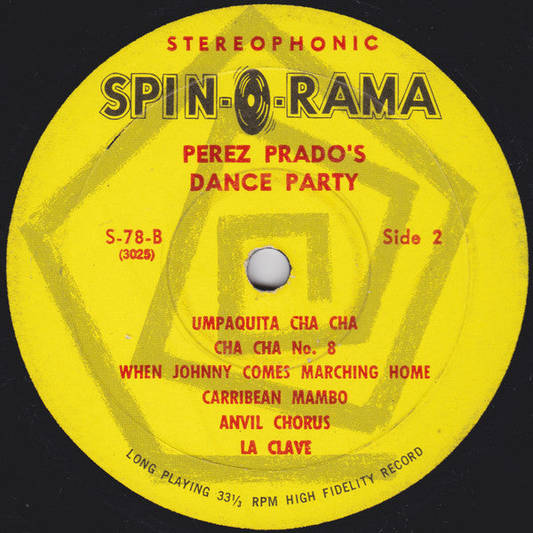 Perez Prado, Eddie Maynard And His Latin Rhythms : Dance Party (LP,Compilation,Stereo)