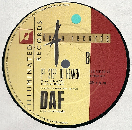 Deutsch Amerikanische Freundschaft : Absolute Body Control (12",45 RPM)