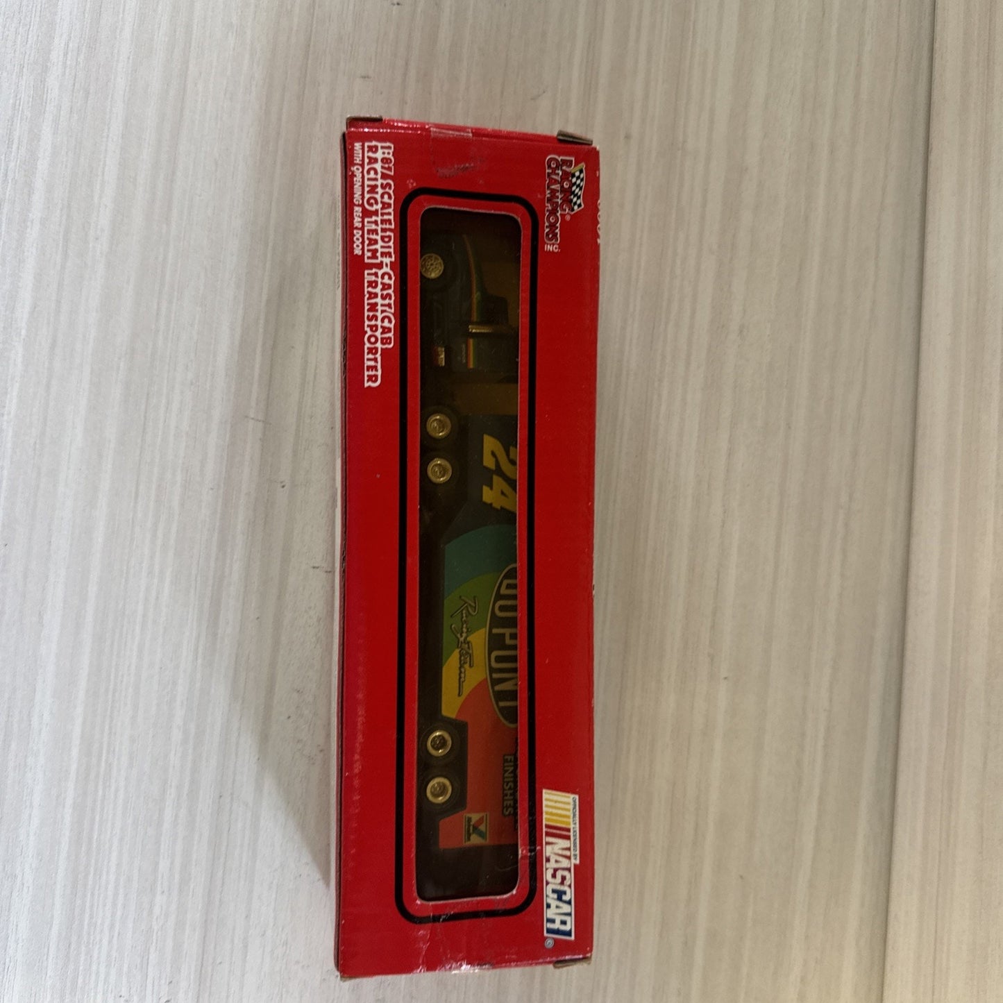 1993 Racing Champions 1:87 Jeff Gordon Diecast NASCAR Hauler – Vintage NIB