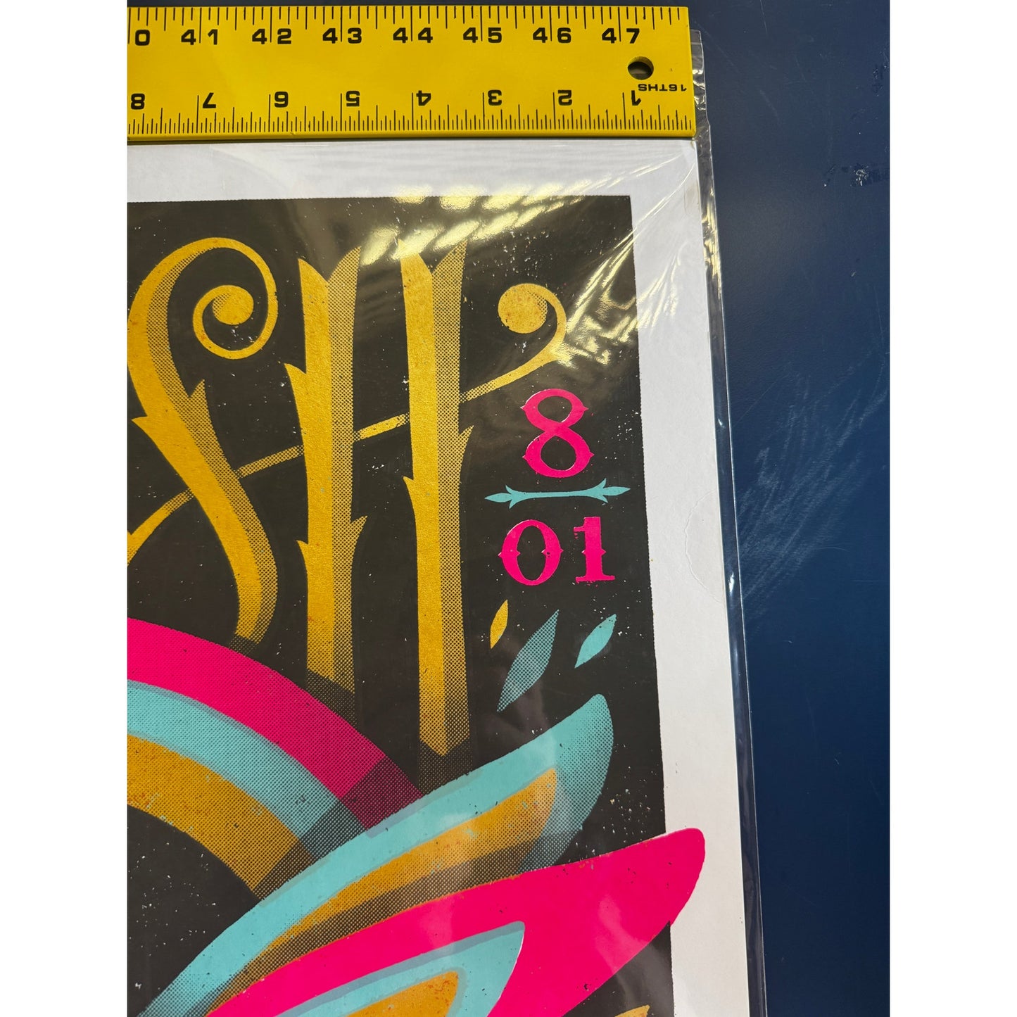 Phish Concert Poster – Aaron’s Amphitheatre Atlanta – July 31–Aug 1, 2015–24x18