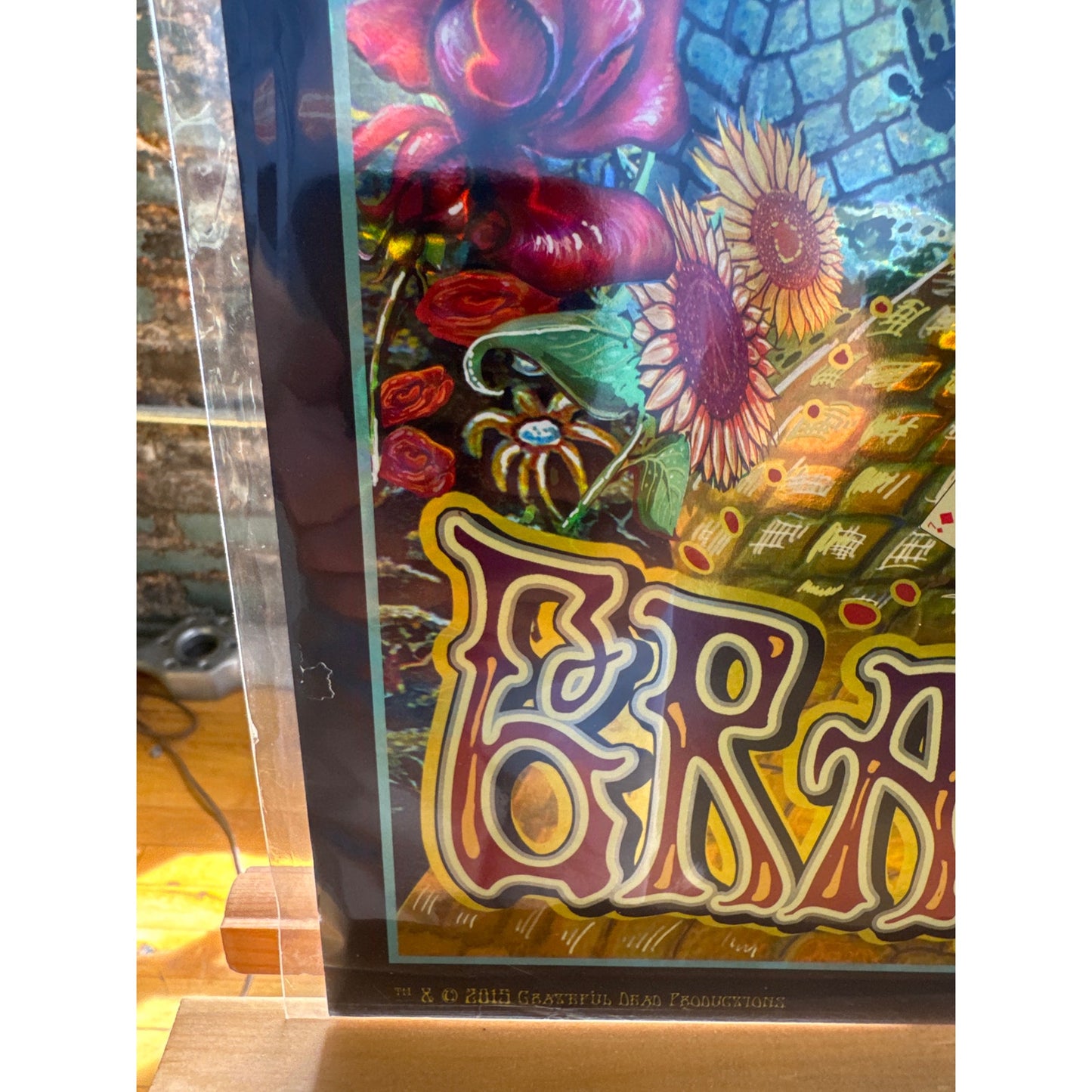 Grateful Dead 2015 Fare Thee Well DuBois Foil 1004 of 2500