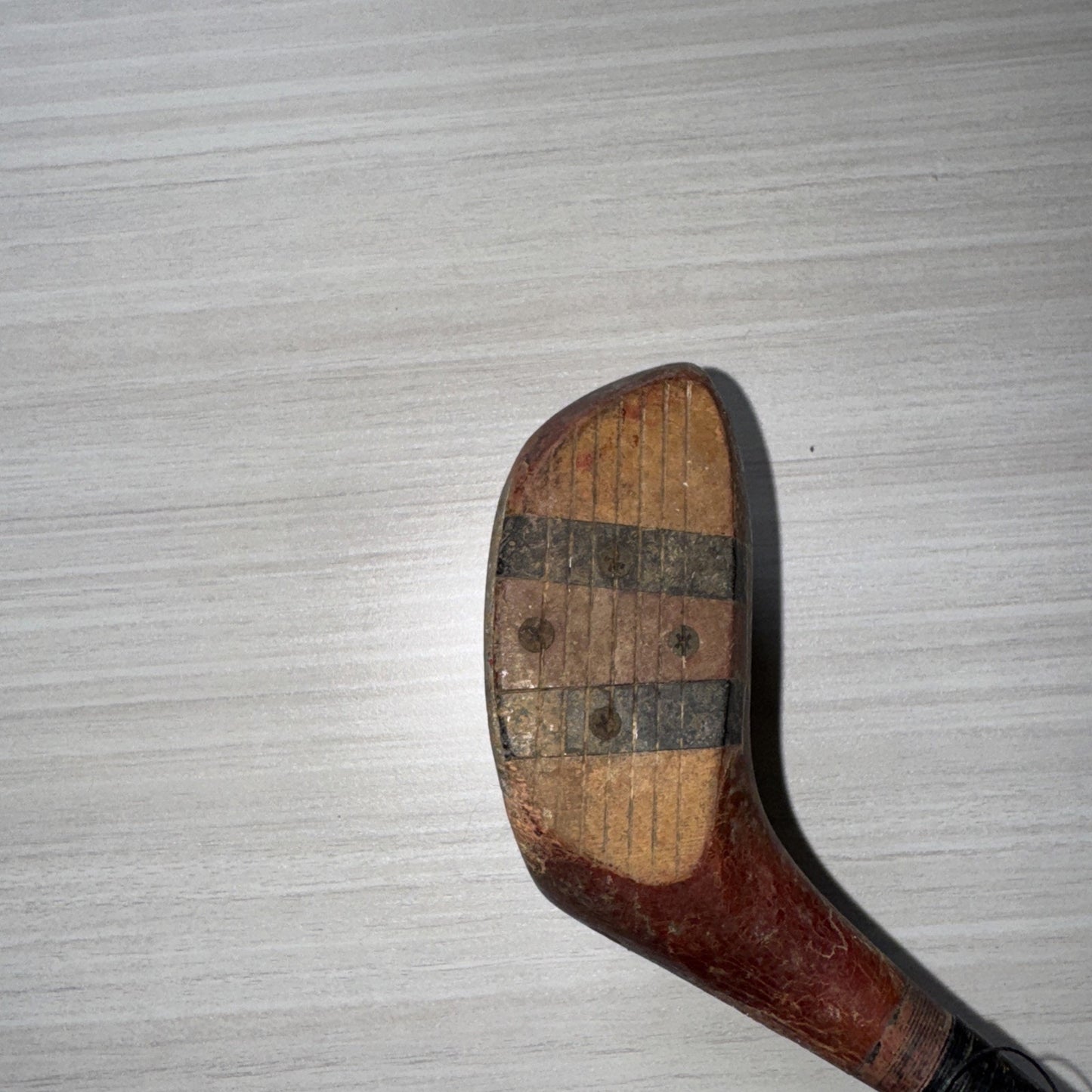 Vintage Spalding #1 Wood 4345 RH Mens Golf Club Cracked Head Fair Grip Shaft