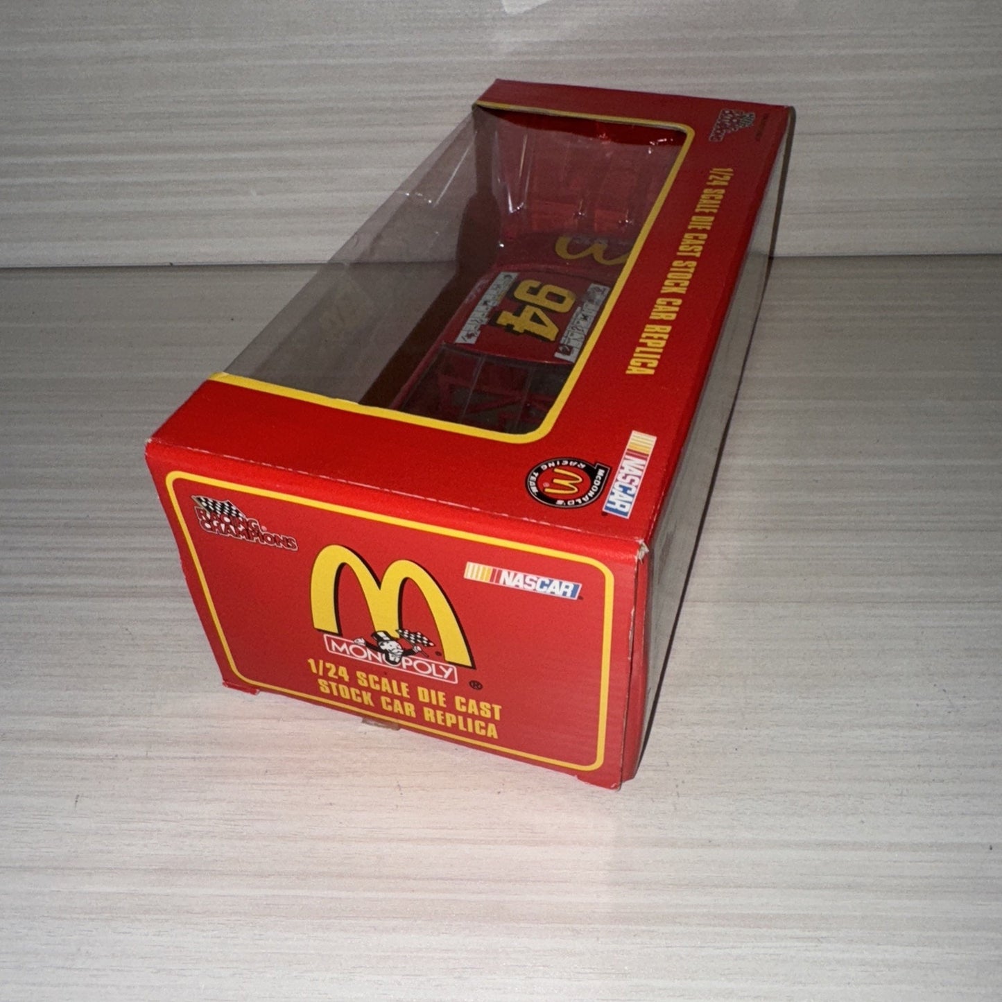 Bill Elliott #94 McDonald's Monopoly 1:24 Racing Champions Diecast NIB NASCAR