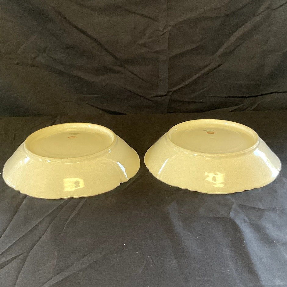 Haviland Limoges Soup Bowls circa 1889 - 1931 - Set of 2