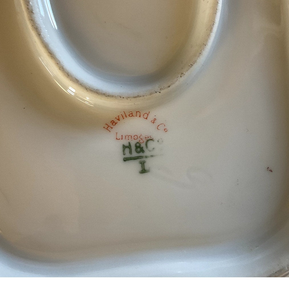 Antique Haviland Limoges Large Covered Serving Dish w/ Lid