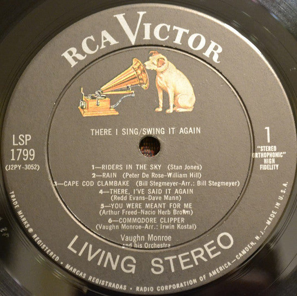 Vaughn Monroe And His Orchestra : There I Sing / Swing It Again (LP,Album,Stereo)