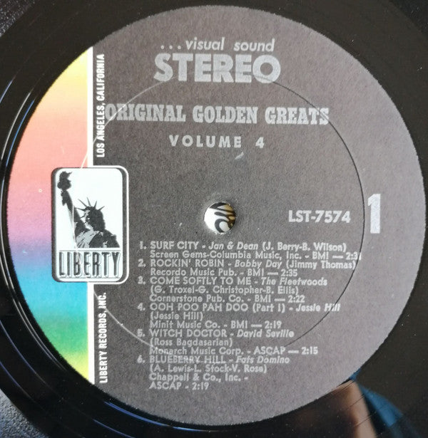 Various : Original Golden Greats Vol. 4 (LP,Compilation)