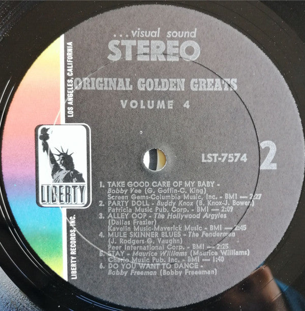 Various : Original Golden Greats Vol. 4 (LP,Compilation)