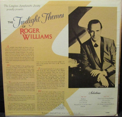 Roger Williams (2) : Roger Williams Twilight Themes (LP,Stereo)