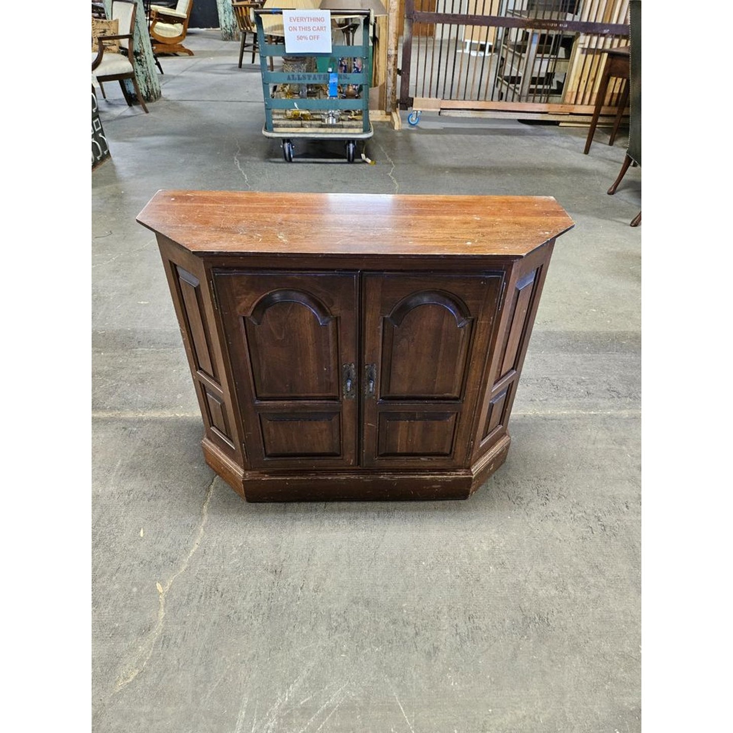 Vintage Ethan Allen Console Cabinet