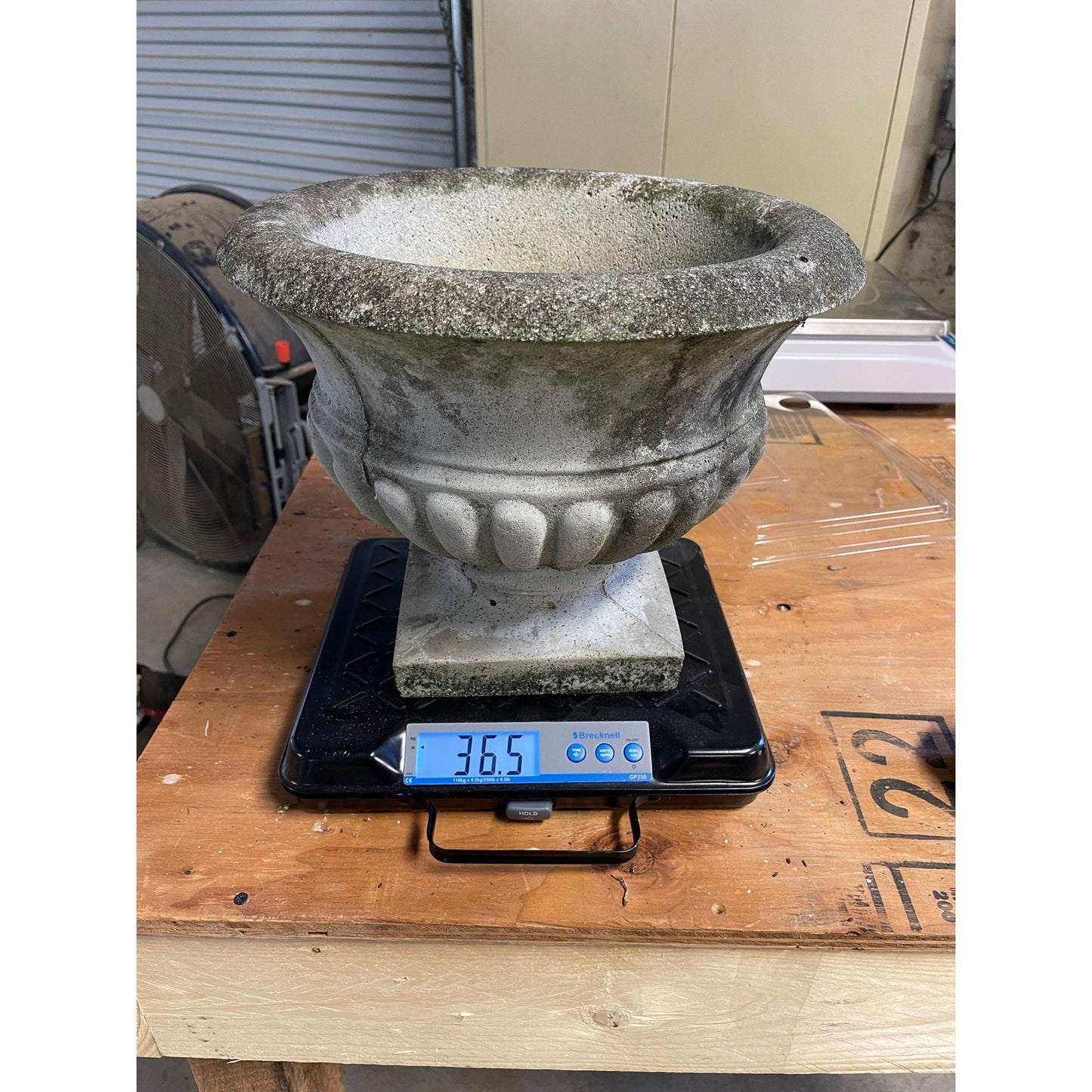 Early 20th Century Concrete Garden Urn