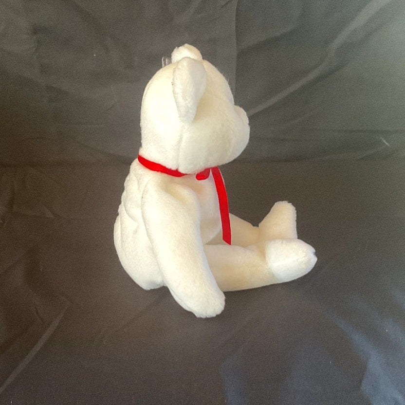 (Rare) Vintage TY Beanie Baby - "Valentino," 1994, w/ Error