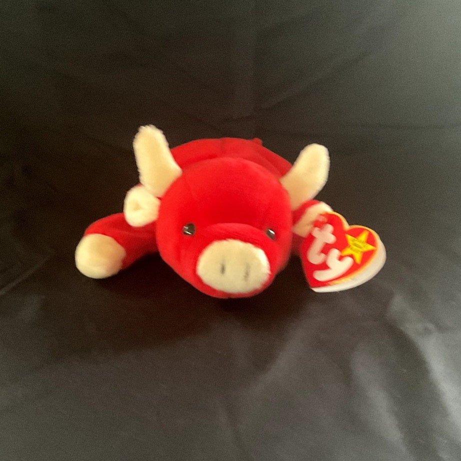 Vintage TY Beanie Baby - "Snort," 1995