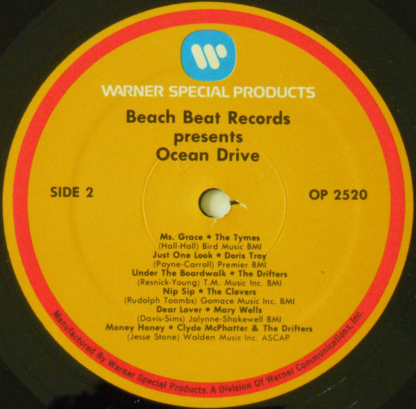 Various : Ocean Drive Volume I (LP,Compilation)