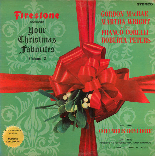 Various : Firestone Presents Your Christmas Favorites Volume 3 (LP,Album,Stereo)