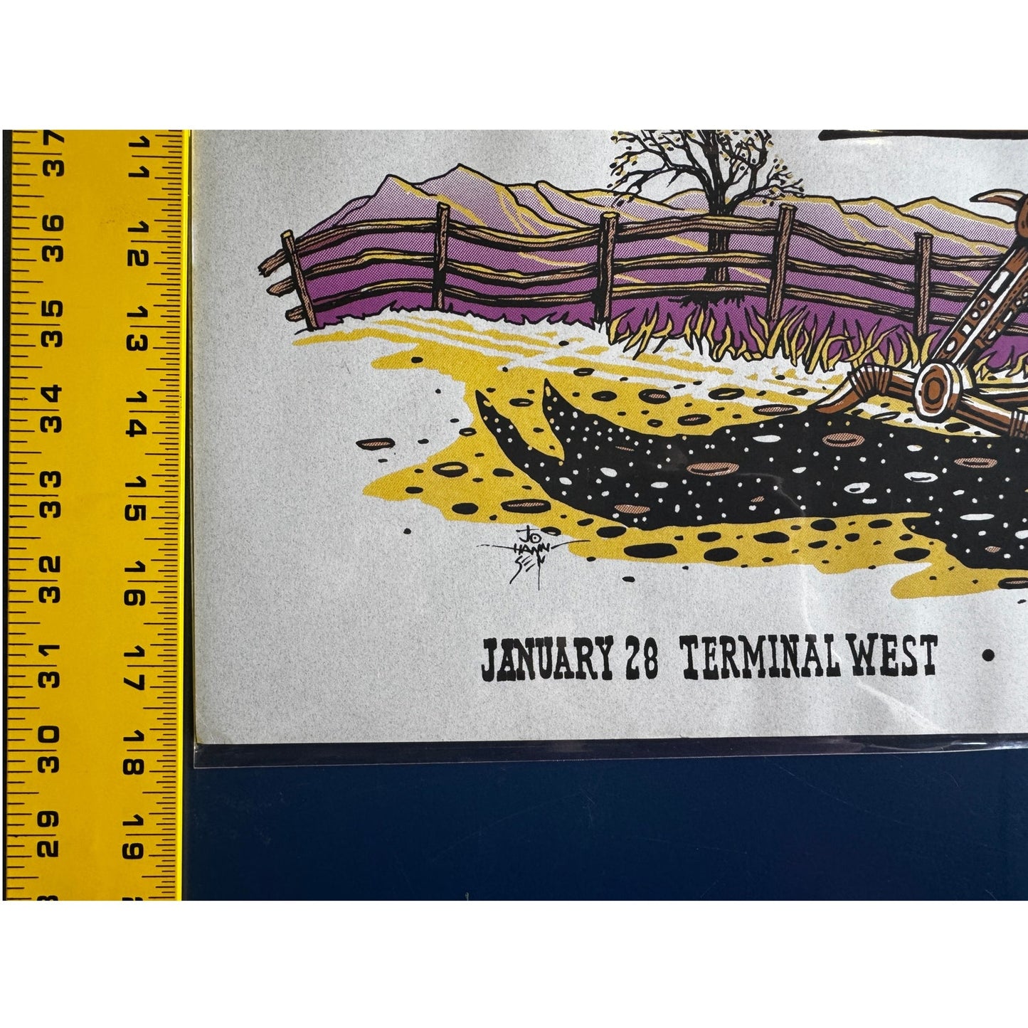 Moe Concert Poster – Terminal West & Tabernacle Atlanta – Jan 28–30, 2016 –24x18