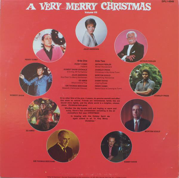 Various : A Very Merry Christmas - Volume VII (LP,Compilation)