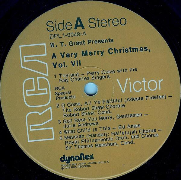 Various : A Very Merry Christmas - Volume VII (LP,Compilation)