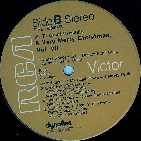 Various : A Very Merry Christmas - Volume VII (LP,Compilation)