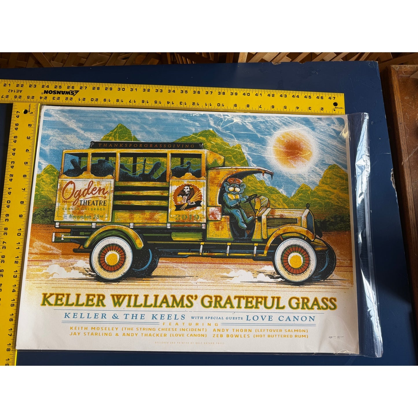 Keller Williams Concert Poster – Ogden Theater Denver CO – Nov 23