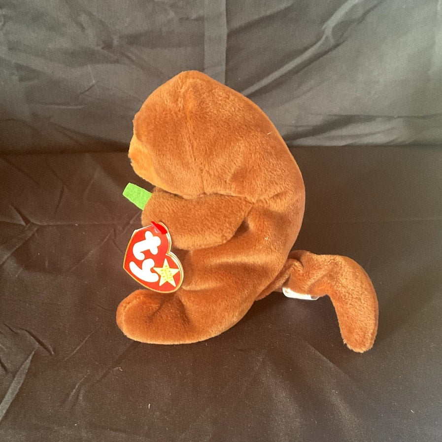 Vintage TY Beanie Baby - "Seaweed," 1996