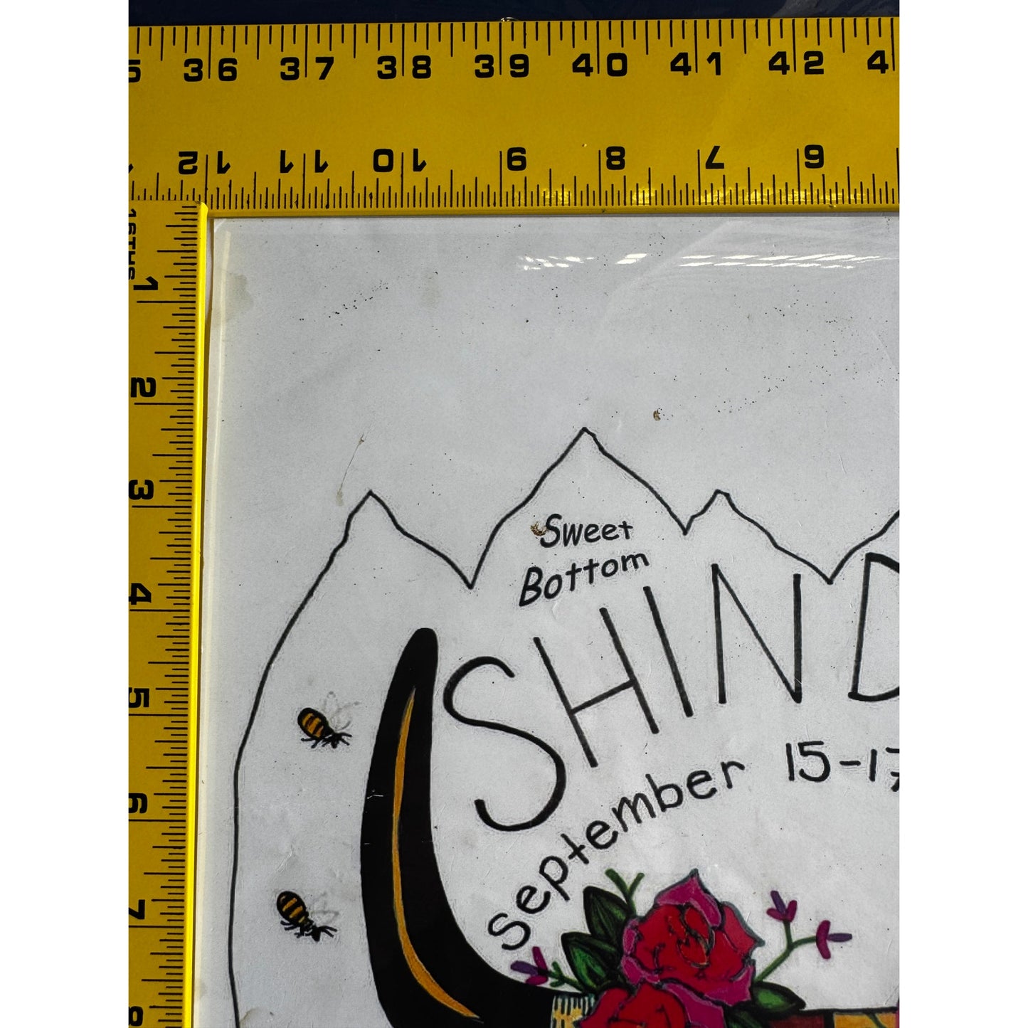 18 x12"-Sweet Bottom Shindig-09-15-23-Bent Mtn VA-Meagan Dwenisek-Signed-Poster