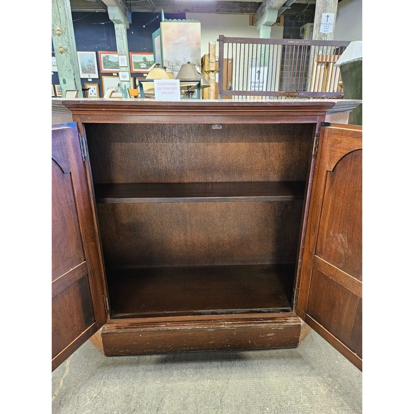Vintage Ethan Allen Console Cabinet