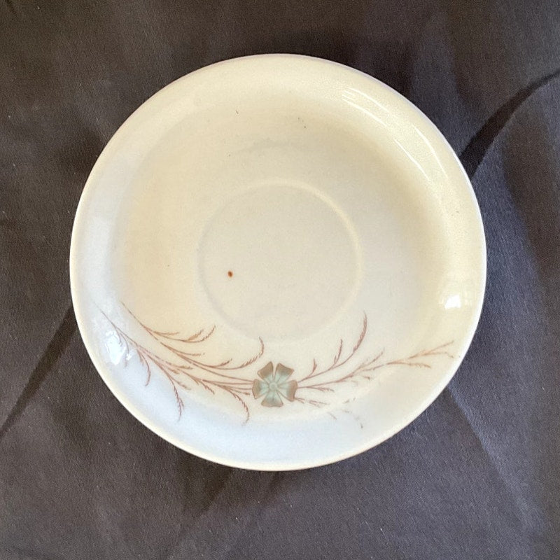 Simple Floral Tea Cup & Saucer