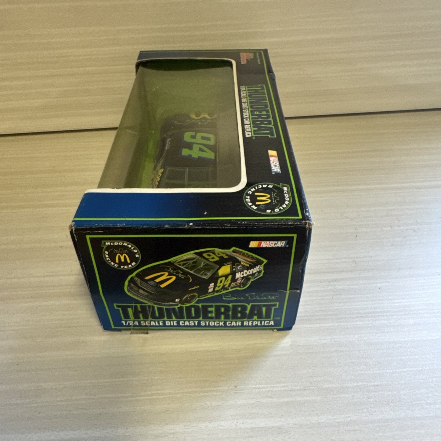 1995 Racing Champions 1:24 Bill Elliott #94 McDonald's Thunderbat – NIB NASCAR