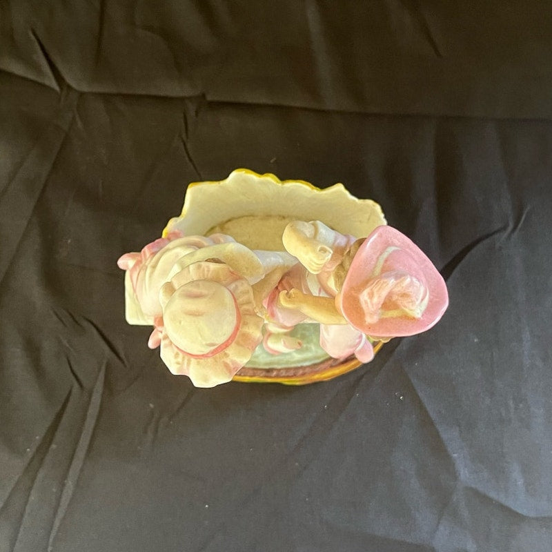 Vintage Figurine Vase/Planter
