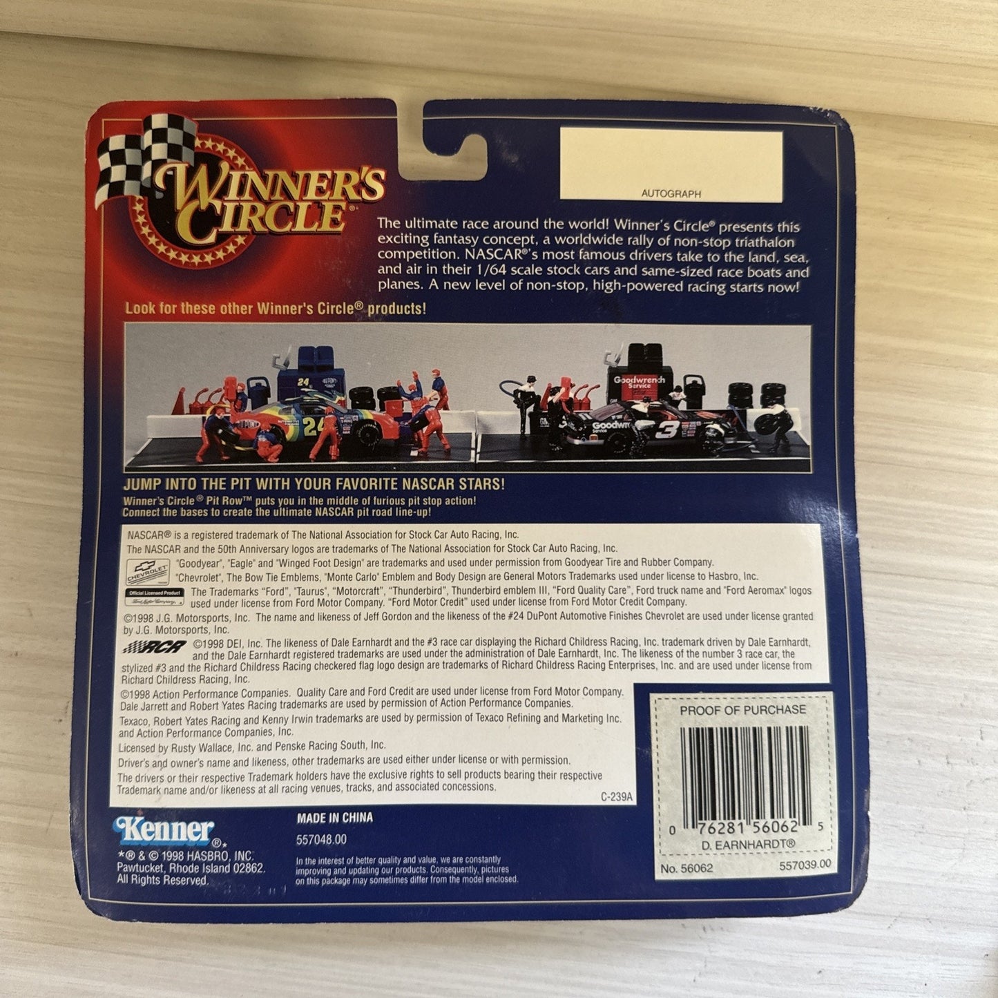 2000 Hot Wheels 1:64 #97 Chad Little John Deere Ford Taurus – RARE NASCAR NIB