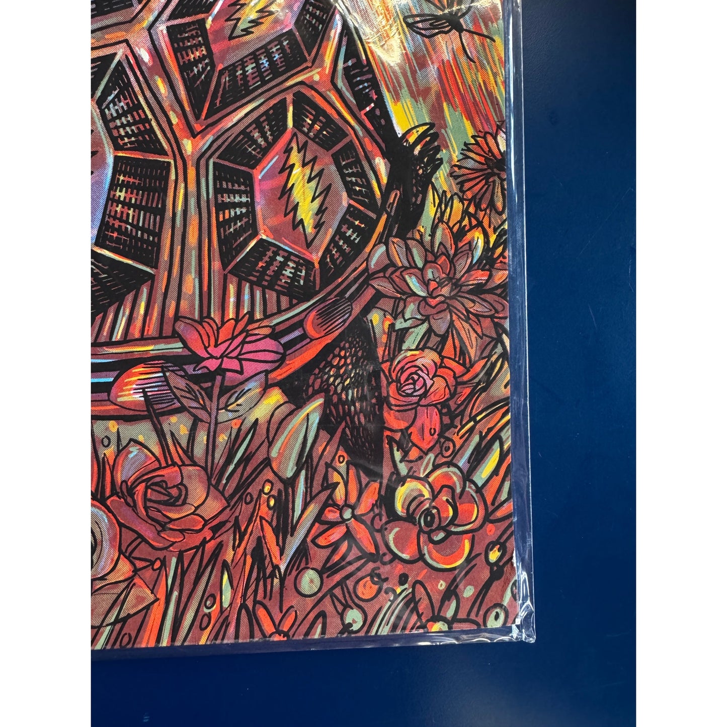 Dead & Company Concert Poster – Zeb Love – Mansfield MA – Sept 2–3, 2021