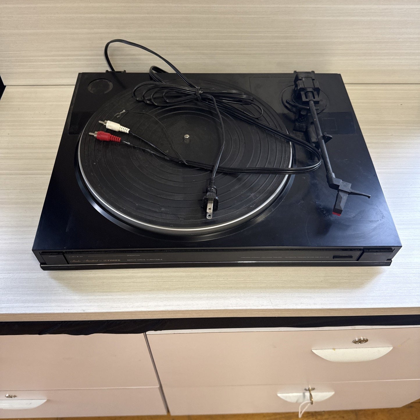 Vintage Fisher MT-883 Belt Drive Turntable – For Parts/Repair