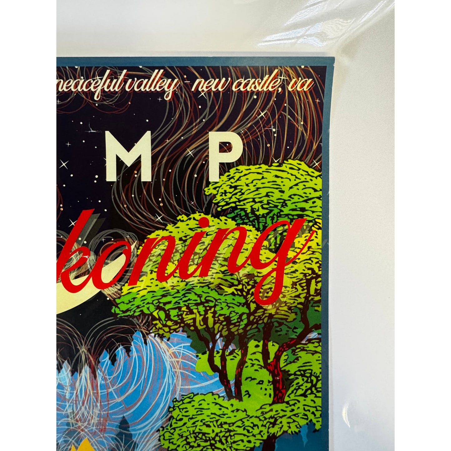 17" x 11"-Camp Reckoning-05-13-22 - 05-15-22-New Castle, Va-Festival Poster