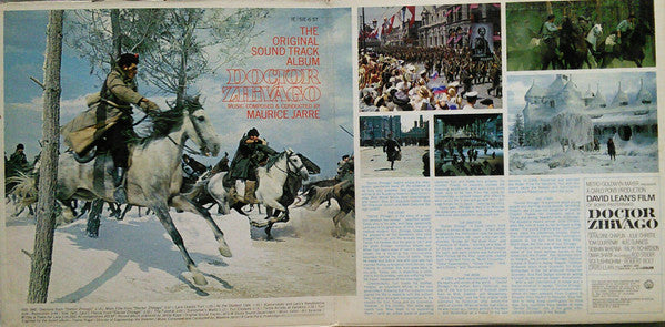 Maurice Jarre : Doctor Zhivago Original Soundtrack Album (LP,Album,Stereo)