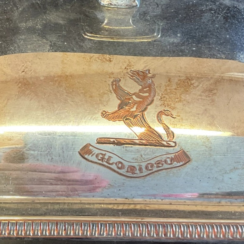 Vintage Silent Butler Crumb Tray