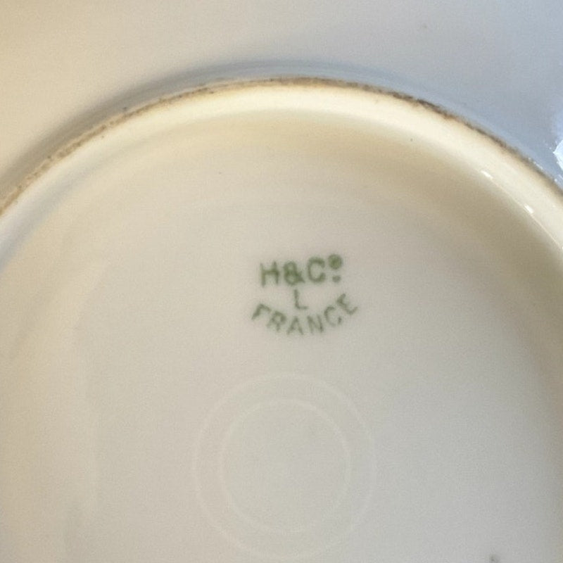 Antique Haviland & Co. Limoges Porcelain Teacup & Saucer — view 12