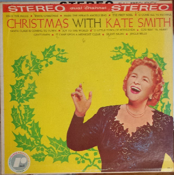 Kate Smith (2) : Christmas With Kate Smith (LP,Album,Stereo)