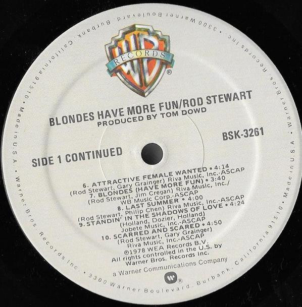 Rod Stewart : Blondes Have More Fun (LP,Album)