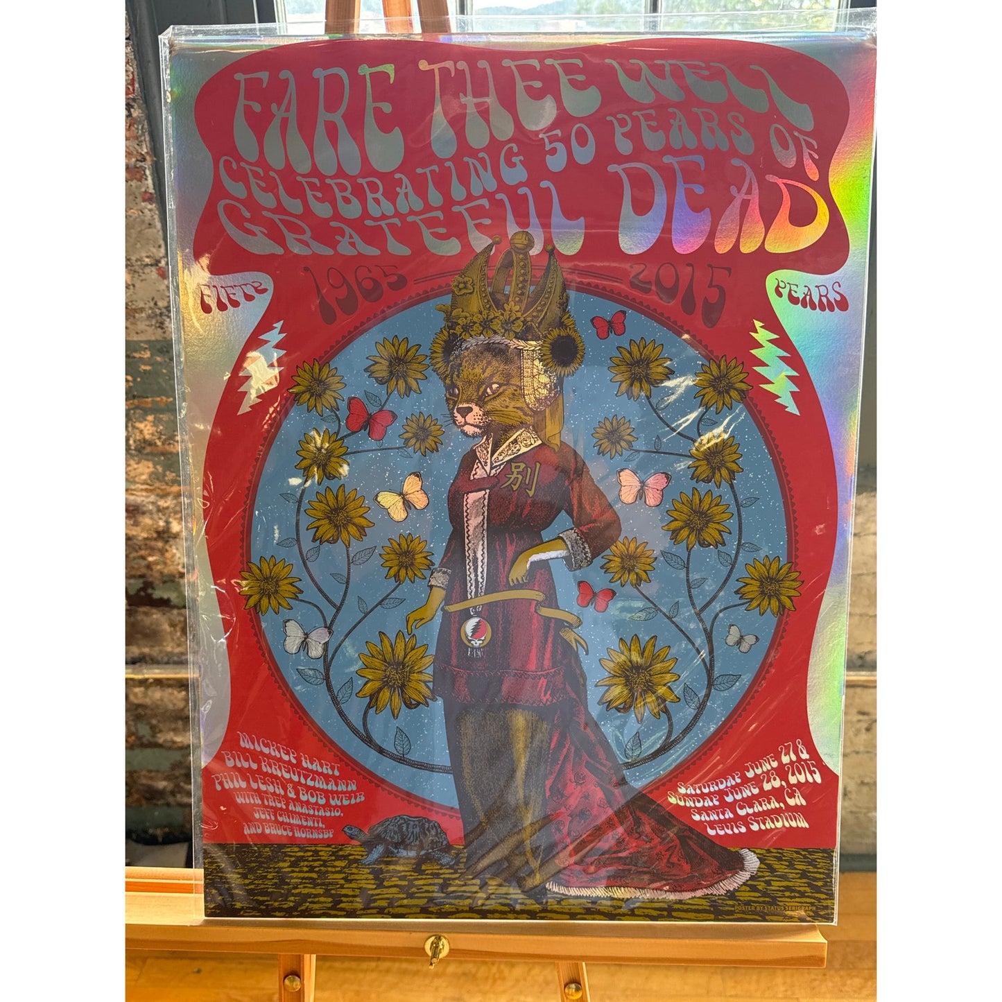 Grateful Dead 2015 Fare Thee Well Helton Foil, 101 of 2,000