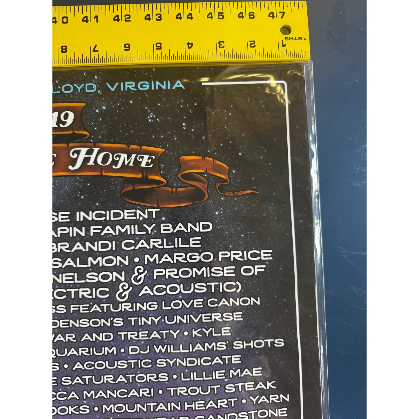 Floyd Fest Poster – The Voyage Home – Floyd VA – July 24–28, 2019